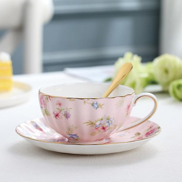 mugs european style coffee cup set home simple golden edge british small luxury afternoon tea fresh flower
mugs european style coffee cup set home simple golden edge british small luxury afternoon tea fresh flower