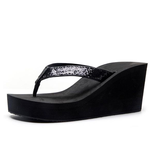 women's super high heel sandals with platform wedges ladies shoes fashion bling, Black
women's super high heel sandals with platform wedges ladies shoes fashion bling, Black