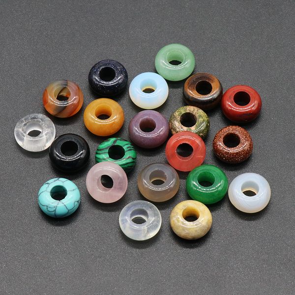 loose beads stone big 5mm hole natural rose quartz turquoise stone naked stones diy jewelry acc, Black
loose beads stone big 5mm hole natural rose quartz turquoise stone naked stones diy jewelry acc, Black