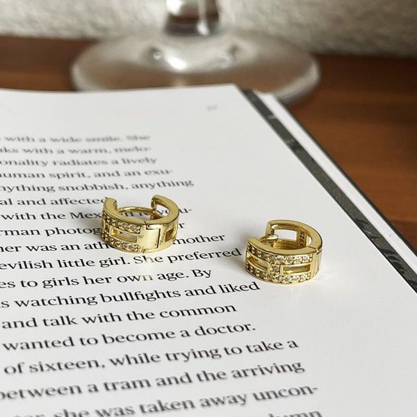 hoop & huggie 100% authentic 925 sterling silver zircon + letter earrings wide fine jewelry c-c801, Golden;silver
hoop & huggie 100% authentic 925 sterling silver zircon + letter earrings wide fine jewelry c-c801, Golden;silver