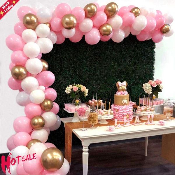 party decoration 117pcs pink white gold latex balloons pack for girl baby shower bachelorette birthday decorations balloon garland arch kit
party decoration 117pcs pink white gold latex balloons pack for girl baby shower bachelorette birthday decorations balloon garland arch kit