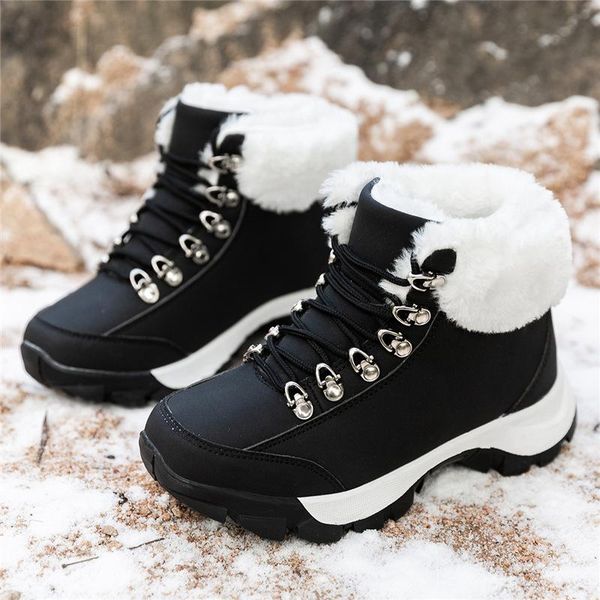boots 2021 snow women winter style plus velvet thick fur one short ladies shoes high-cotton, Black
boots 2021 snow women winter style plus velvet thick fur one short ladies shoes high-cotton, Black