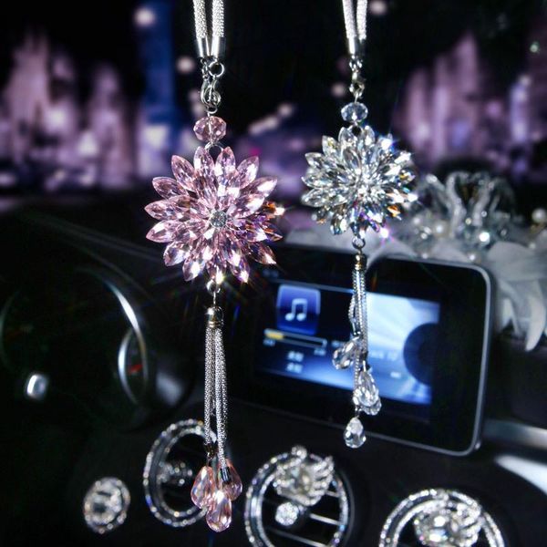 car drop pendant fashion high-end crystal sun float trailer interior decoration supplies practical hanging decorations
car drop pendant fashion high-end crystal sun float trailer interior decoration supplies practical hanging decorations