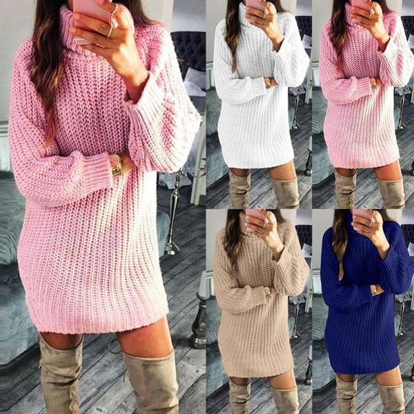 women's sweaters cysincos autumn winter ladies long sweater pullover turtleneck solid color slim fashion knitted dress women, White;black
women's sweaters cysincos autumn winter ladies long sweater pullover turtleneck solid color slim fashion knitted dress women, White;black