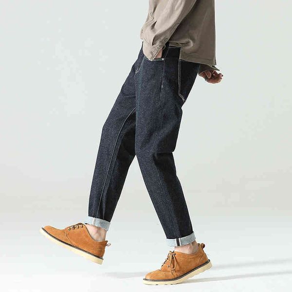 2020 new primary color elastic fashion brand jeans men's japane loose straight tube korean version trend is thin and versatile, Blue
2020 new primary color elastic fashion brand jeans men's japane loose straight tube korean version trend is thin and versatile, Blue