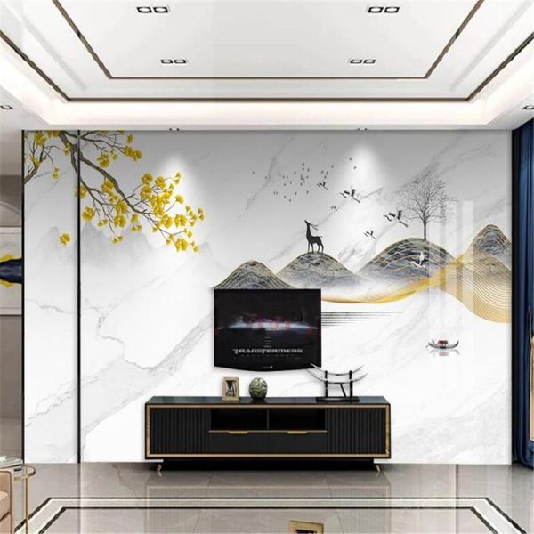 wallpapers milofi custom large-scale wall paper marble landscape deer ginkgo fortune with road wallboard background painting
wallpapers milofi custom large-scale wall paper marble landscape deer ginkgo fortune with road wallboard background painting