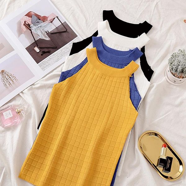 women's tanks & camis abrini 2021 summer knitted crop solid ladies strapless round tank plaid slim elastic all-match, White
women's tanks & camis abrini 2021 summer knitted crop solid ladies strapless round tank plaid slim elastic all-match, White