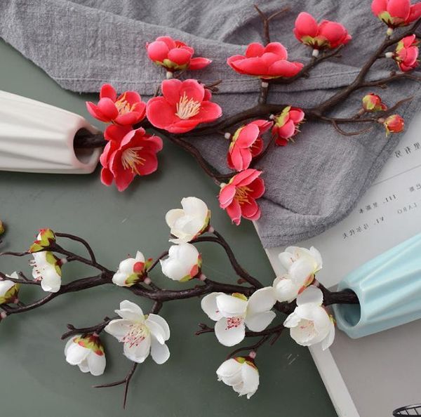 plum cherry blossoms silk artificial flowers plastic stem sakura tree branch home table decor wedding decoration wreath decorative & wreaths
plum cherry blossoms silk artificial flowers plastic stem sakura tree branch home table decor wedding decoration wreath decorative & wreaths