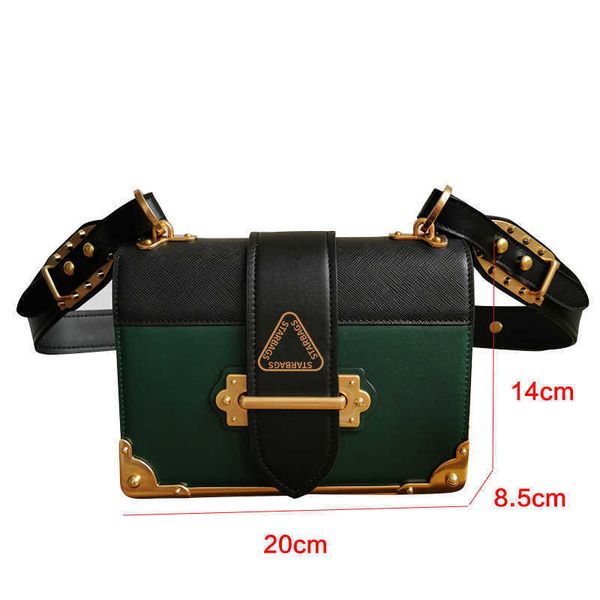 italian star bag, frame metal box female multi-functional shoulder sheepskin rivet, with counter
italian star bag, frame metal box female multi-functional shoulder sheepskin rivet, with counter