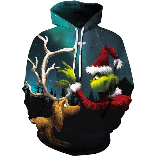 christmas creative cartoon pattern hoodie visual impact party punk gothic round neck sweater hoodie, Black
christmas creative cartoon pattern hoodie visual impact party punk gothic round neck sweater hoodie, Black
