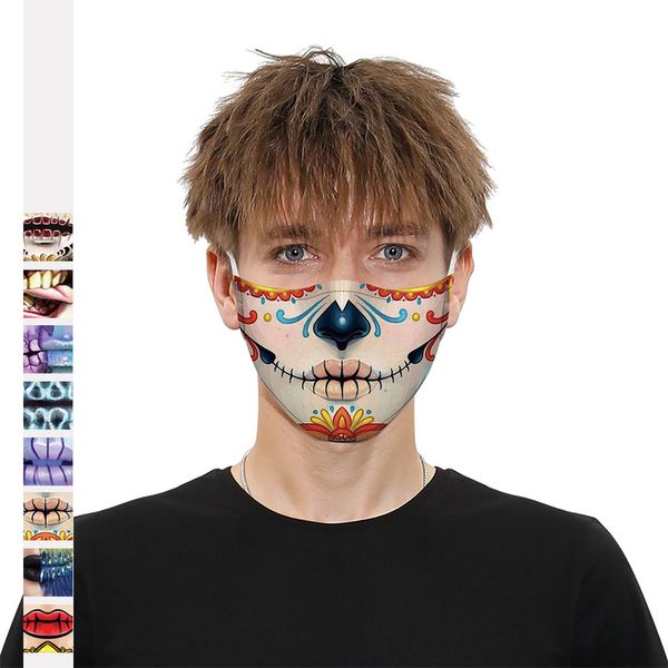 skeleton sewing mouth clown digital printing daily protection filter washable mask
skeleton sewing mouth clown digital printing daily protection filter washable mask