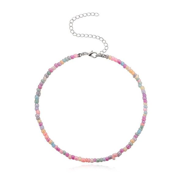 chokers 1pc colorful sweet women choker necklace creative fashion bohemian beaded bead jewelry accessories, Golden;silver
chokers 1pc colorful sweet women choker necklace creative fashion bohemian beaded bead jewelry accessories, Golden;silver