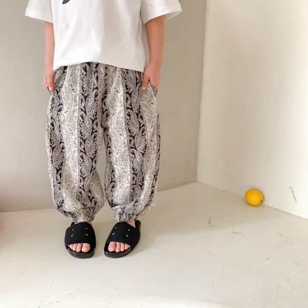 trousers 2021 summer clothes korea s boys and girls cashew flower printing cool feet anti-mosquito pants, Blue
trousers 2021 summer clothes korea s boys and girls cashew flower printing cool feet anti-mosquito pants, Blue