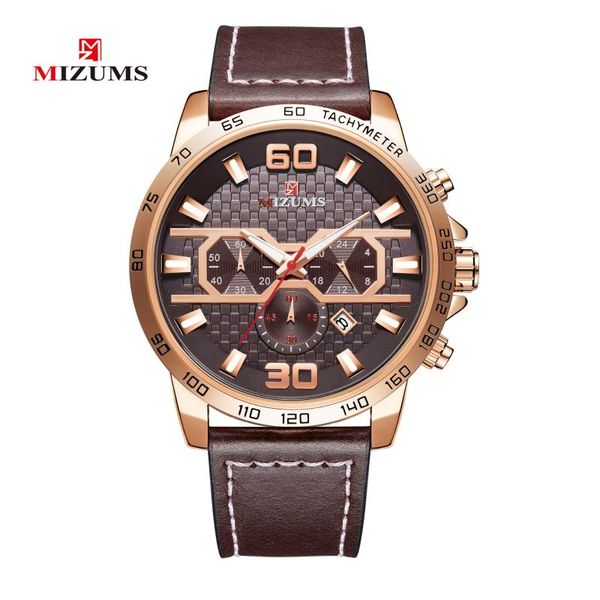 wristwatches chronograph quartz watch men sports watches military army male wrist clock relogio masculino, Slivery;brown
wristwatches chronograph quartz watch men sports watches military army male wrist clock relogio masculino, Slivery;brown
