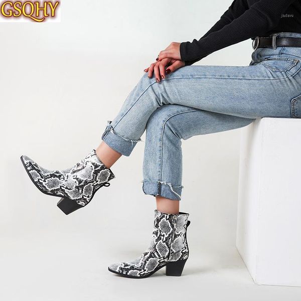 ankle boots women shoe high heels botas toe snakeskin block square snake print chunky bootie shoes1, Black
ankle boots women shoe high heels botas toe snakeskin block square snake print chunky bootie shoes1, Black