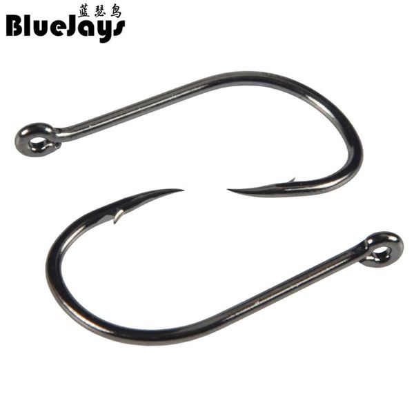 fishing hooks bluejays 100pcs 3# -15# carbon steel hook fishhooks durable pesca jig head with hole carp tackle
fishing hooks bluejays 100pcs 3# -15# carbon steel hook fishhooks durable pesca jig head with hole carp tackle