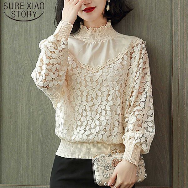 autumn long sleeve lace women shits hollow out blouse women solid female womens clothing fashion blouses woman 5432 50 210527, White
autumn long sleeve lace women shits hollow out blouse women solid female womens clothing fashion blouses woman 5432 50 210527, White