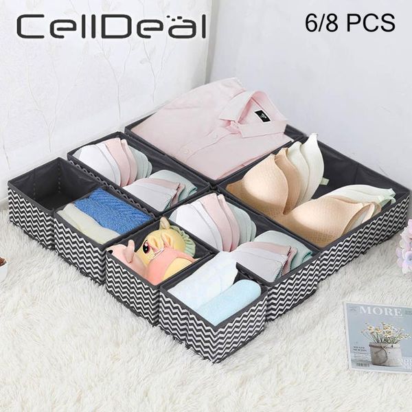 storage drawers 6/8 pcs underwear boxes drawer divider bra socks panty organizer box save space non woven durable scarves ties
storage drawers 6/8 pcs underwear boxes drawer divider bra socks panty organizer box save space non woven durable scarves ties