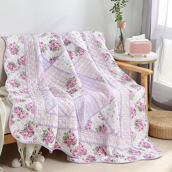 comforters & sets chausub cotton bedspread quilt 1pc purple floral printed coverlet queen twin size quilts 150x200cm quilted sofa blanket
comforters & sets chausub cotton bedspread quilt 1pc purple floral printed coverlet queen twin size quilts 150x200cm quilted sofa blanket