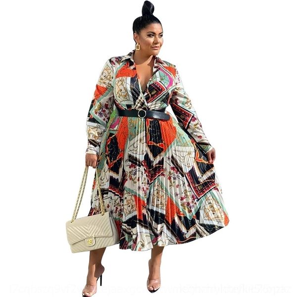loi fashion print pleated color deep v women's with belt large plus size dresses women's dress
loi fashion print pleated color deep v women's with belt large plus size dresses women's dress