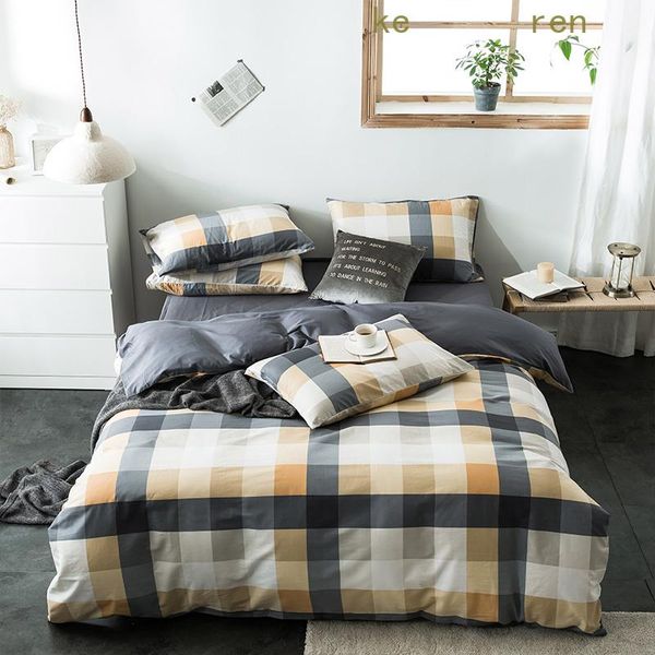 bed linen cotton size plaid quilt cover 220x240 soft family egyptian bedding set for home sets
bed linen cotton size plaid quilt cover 220x240 soft family egyptian bedding set for home sets