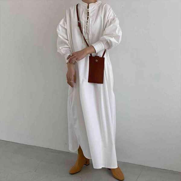 reversible japan long sleeve white womens dresses shirt elegant office work wear lace up autumn casual oversize korean maxi, Black;gray
reversible japan long sleeve white womens dresses shirt elegant office work wear lace up autumn casual oversize korean maxi, Black;gray
