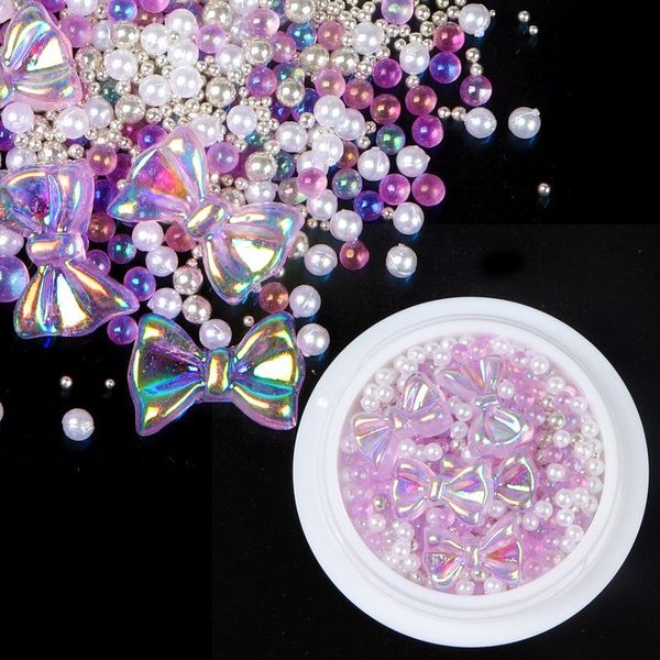 nail art decorations 3d the boxed manicure bowknot pearl crystal rhinestones multicolor butterfly jewelry decoration accessories, Silver;gold
nail art decorations 3d the boxed manicure bowknot pearl crystal rhinestones multicolor butterfly jewelry decoration accessories, Silver;gold