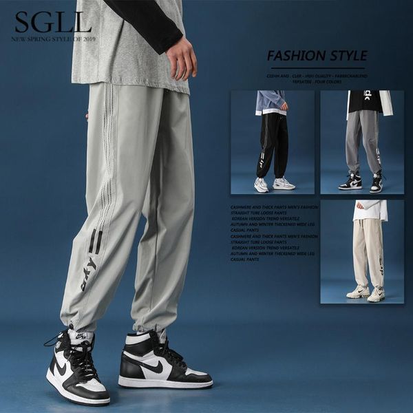men's pants trousers korean version of the trend students' casual summer thin nine-point loose harem sports, Black
men's pants trousers korean version of the trend students' casual summer thin nine-point loose harem sports, Black