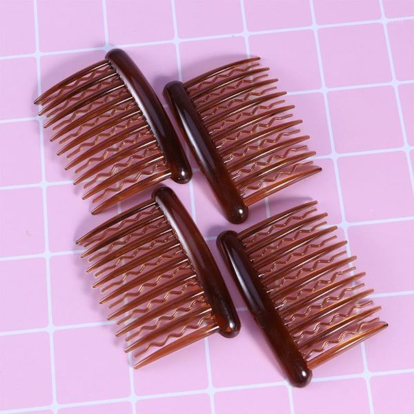 12pcs 17 teeth hair clip combs vintage small side 8x5cm (dark coffee)1, Silver
12pcs 17 teeth hair clip combs vintage small side 8x5cm (dark coffee)1, Silver