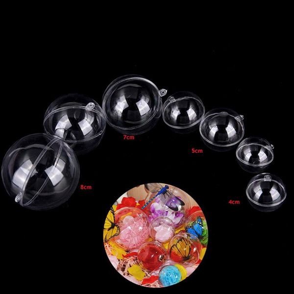 4-8cm christmas transparent plastic candy box bauble xmas ball ornaments tree fillable hanging clear balls home decor party decoration
4-8cm christmas transparent plastic candy box bauble xmas ball ornaments tree fillable hanging clear balls home decor party decoration