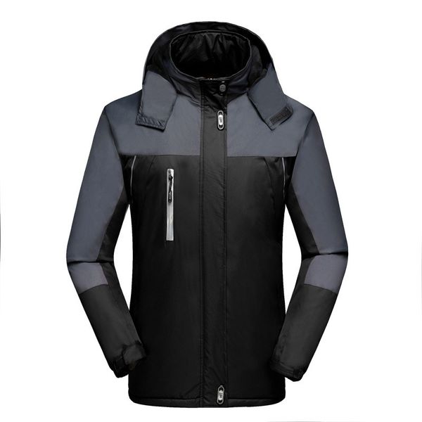 men's reflective strip outdoor assault men's plush thickened hooded wind proof warm cotton jacket, Black
men's reflective strip outdoor assault men's plush thickened hooded wind proof warm cotton jacket, Black