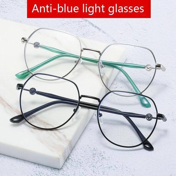 glasses men vintage anti blue light frame women lens myopia optical mirror simple metal anti-blue clear eyewear frames fashion sunglasses, Black
glasses men vintage anti blue light frame women lens myopia optical mirror simple metal anti-blue clear eyewear frames fashion sunglasses, Black
