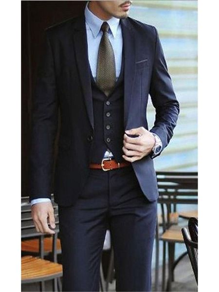 dark navy 3-piece mens wedding groom groomsman tuxedos man party prom suits men's & blazers, White;black
dark navy 3-piece mens wedding groom groomsman tuxedos man party prom suits men's & blazers, White;black