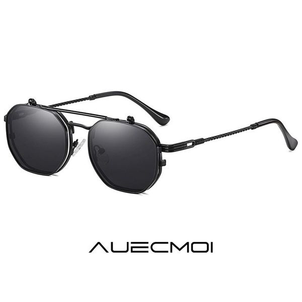 sunglasses classic fashion steampunk square for men vintage designer driving fishing flip sun glasses male uv400, White;black
sunglasses classic fashion steampunk square for men vintage designer driving fishing flip sun glasses male uv400, White;black