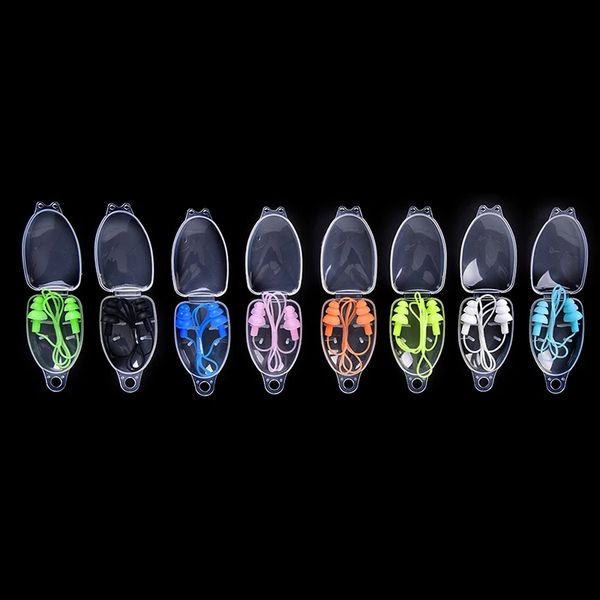 8 colors universal soft silicone swimming ear plugs earplugs pool accessories water sports swim ear plug 1pair 1054 z2
8 colors universal soft silicone swimming ear plugs earplugs pool accessories water sports swim ear plug 1pair 1054 z2