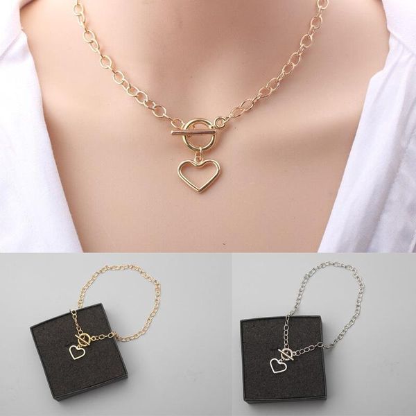 pendant necklaces hip hop hollow heart choker for women girls punk trendy style link chain necklace party fashion jewelry gifts, Silver
pendant necklaces hip hop hollow heart choker for women girls punk trendy style link chain necklace party fashion jewelry gifts, Silver