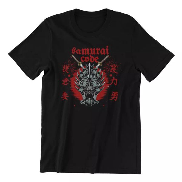 dark samurai code mens gym bodybuilding t-shirt mma clothing training ufc, White;black
dark samurai code mens gym bodybuilding t-shirt mma clothing training ufc, White;black