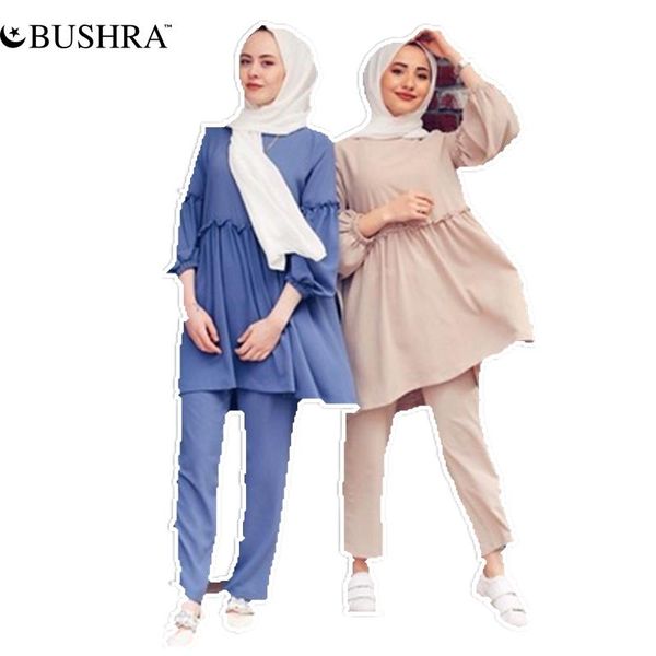 ethnic clothing bushra 2 pieces muslim smooth abya sets women kaftan islamic grote maten dames kleding ensemble femme and bottoms, Red
ethnic clothing bushra 2 pieces muslim smooth abya sets women kaftan islamic grote maten dames kleding ensemble femme and bottoms, Red