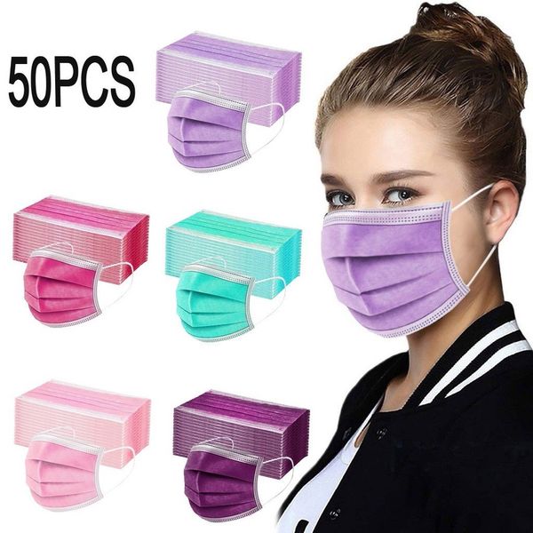7 colors disposable mask black pink white with elastic ear loop 3 ply breathable dust air anti-pollution face mask mouth masks new
7 colors disposable mask black pink white with elastic ear loop 3 ply breathable dust air anti-pollution face mask mouth masks new