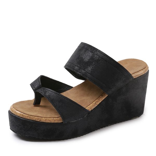 slippers wedges shoes flip flop platform sandals wedge for women plus size high heels summer 9ybv, Black
slippers wedges shoes flip flop platform sandals wedge for women plus size high heels summer 9ybv, Black