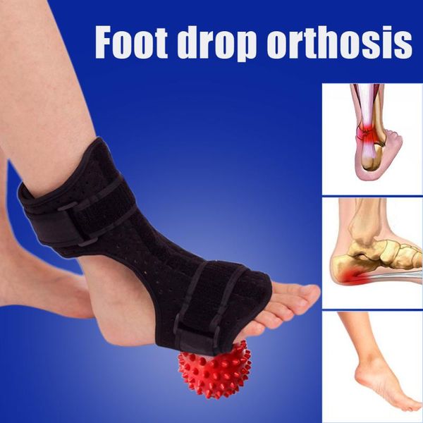 foot drop splint ankle support orthosis adjustable plantar dorsal stabilizer correction rw, Blue;black 
foot drop splint ankle support orthosis adjustable plantar dorsal stabilizer correction rw, Blue;black