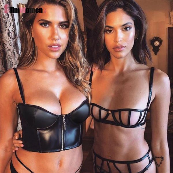 women's tanks & camis black pu leather zipper corset 2021 women slim cropped fashion sleeveless party camisole cute bras gothic, White
women's tanks & camis black pu leather zipper corset 2021 women slim cropped fashion sleeveless party camisole cute bras gothic, White