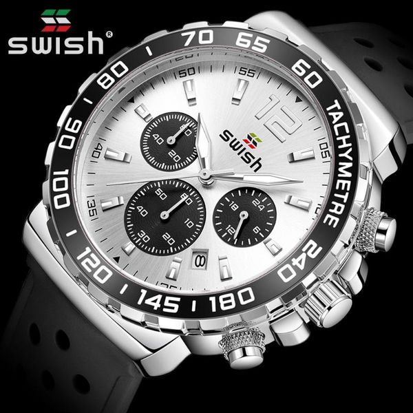 wristwatches swish men's watch army sports chronograph quartz watches leather strap luminous waterproof wristwatch man clock silver rel, Slivery;brown
wristwatches swish men's watch army sports chronograph quartz watches leather strap luminous waterproof wristwatch man clock silver rel, Slivery;brown