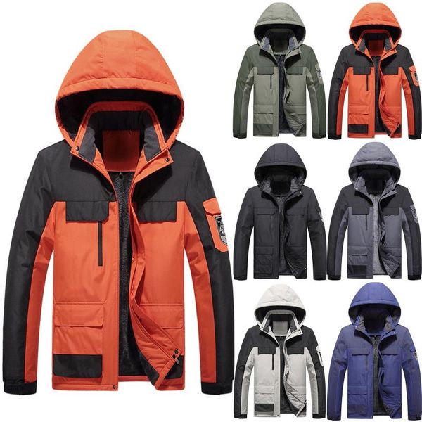 men's jackets fashion outdoor long sleeve sports waterproof multi-pocket windproof hooded windbreaks coat chaquetas hombre#g3, Black;brown
men's jackets fashion outdoor long sleeve sports waterproof multi-pocket windproof hooded windbreaks coat chaquetas hombre#g3, Black;brown