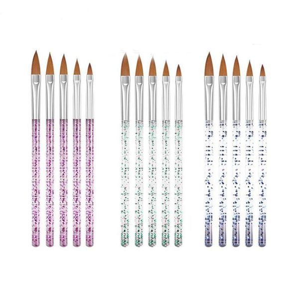 nail brushes manicure tools diy art extension crystal handle brush painting pen carving, Yellow
nail brushes manicure tools diy art extension crystal handle brush painting pen carving, Yellow