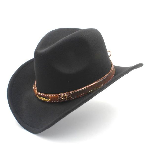 cloches women's men's woo hollow western cowboy hat for winter autumn fashion belt size 56-58cm cowgirl jazz toca sombrero cap, Blue;gray
cloches women's men's woo hollow western cowboy hat for winter autumn fashion belt size 56-58cm cowgirl jazz toca sombrero cap, Blue;gray