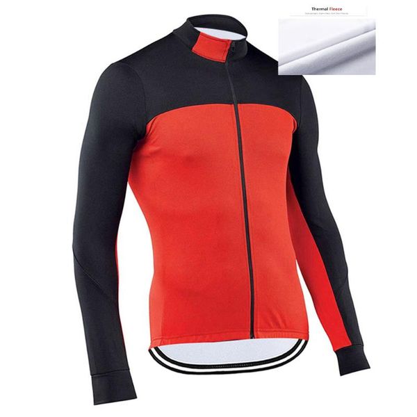men's winter 2021 thermal fleece cycling jersey ropa ciclismo mtb bicycle long sleeve sportswear outdoor bike clothing racing jackets, Black;red
men's winter 2021 thermal fleece cycling jersey ropa ciclismo mtb bicycle long sleeve sportswear outdoor bike clothing racing jackets, Black;red