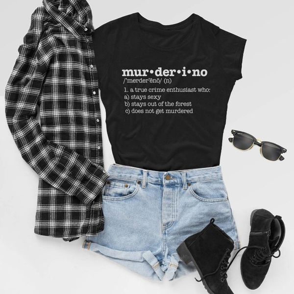 women muderino definition t-shirt my favorite murder - mfm- podcast tee ssdgm stay shirts hipster women's, White
women muderino definition t-shirt my favorite murder - mfm- podcast tee ssdgm stay shirts hipster women's, White
