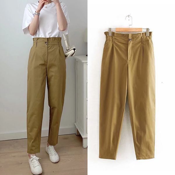 capri 2021 women's fashions colors loose trousers high cut-leg pants decoration street clothes, Black;white
capri 2021 women's fashions colors loose trousers high cut-leg pants decoration street clothes, Black;white