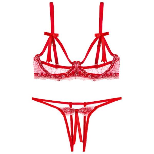 bras sets women lace lingerie red tie side set 2021 wireless intimates transparent bandage push up, Red;black
bras sets women lace lingerie red tie side set 2021 wireless intimates transparent bandage push up, Red;black